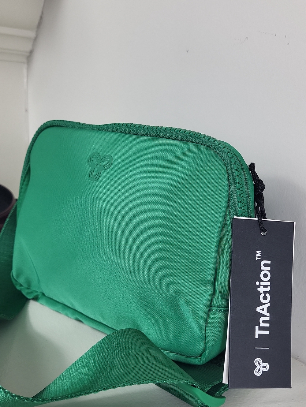 TnAction Aritzia Nature green TNA action mini bag.